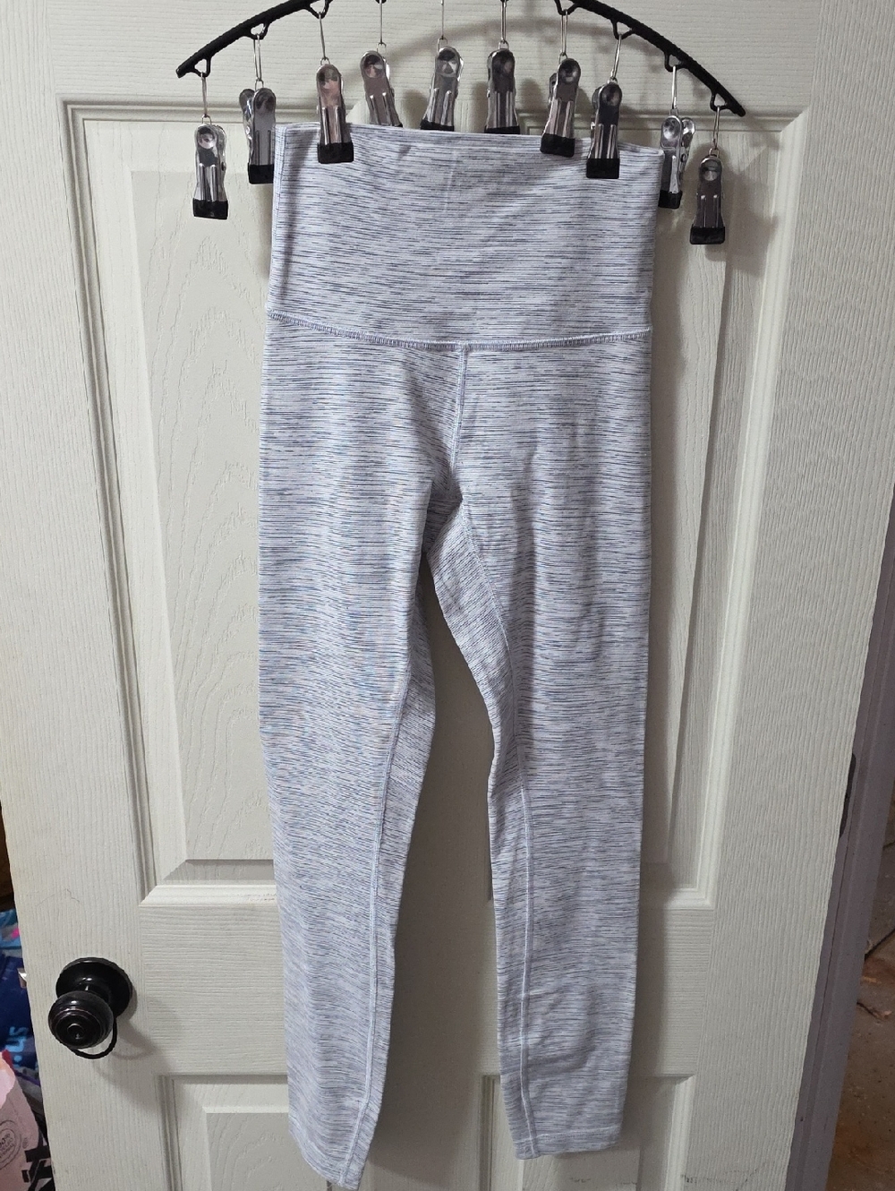 lululemon athletica High-Rise Full Length Leggings in Light Heather Gray Size 2